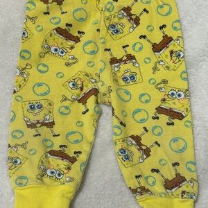 Yellow SpongeBob Pajama Pants